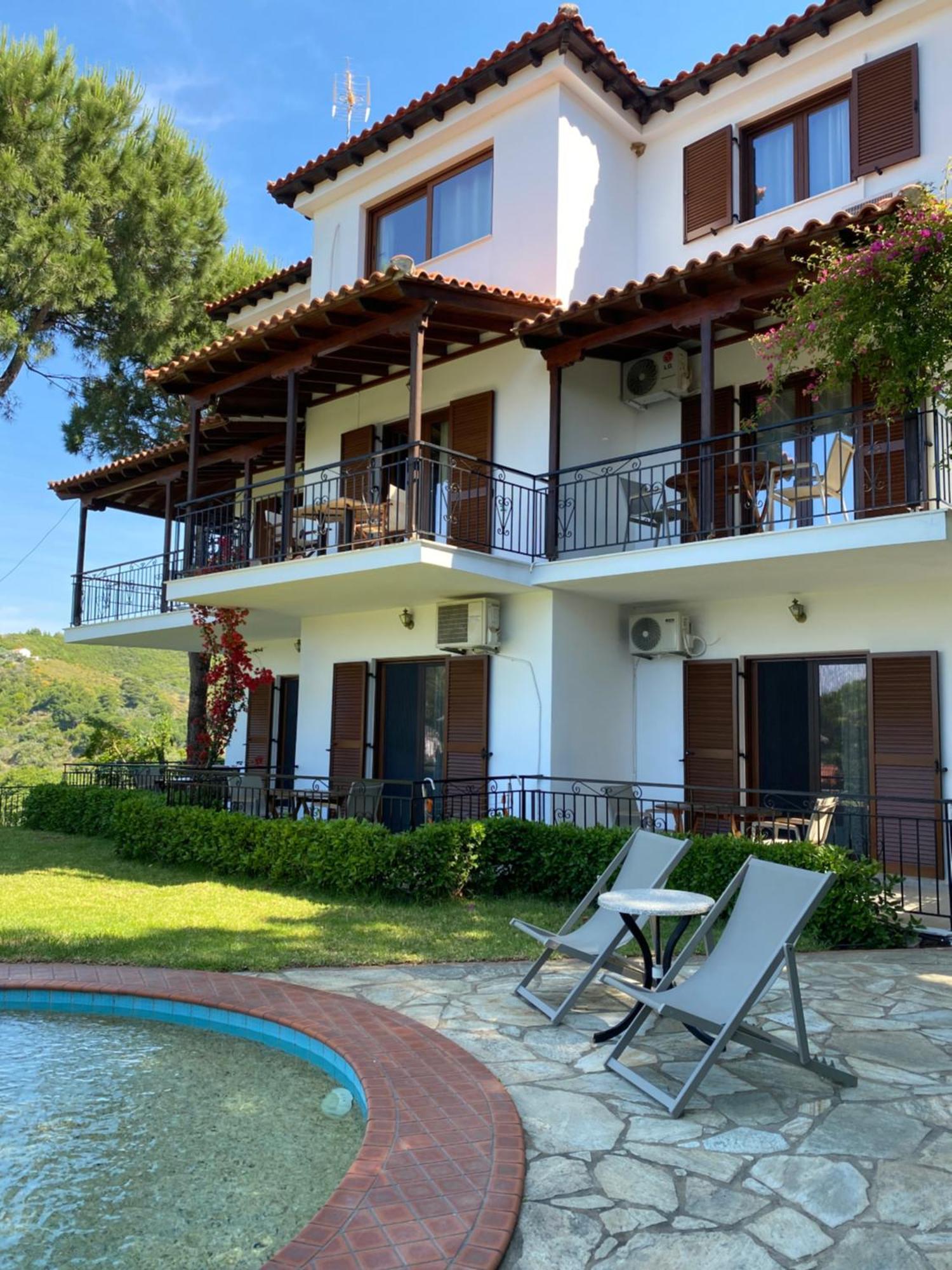 אגיה פאראסקבי Villa Xanthippi מראה חיצוני תמונה